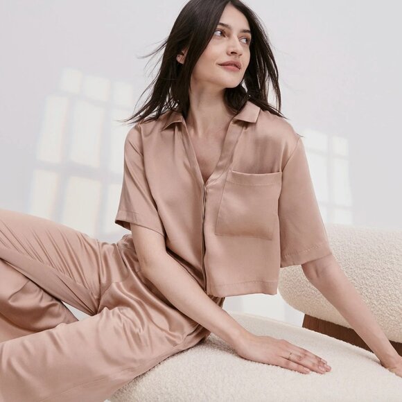 Lunya - Washable Silk High Rise Pant Set - Picture 1 of 4